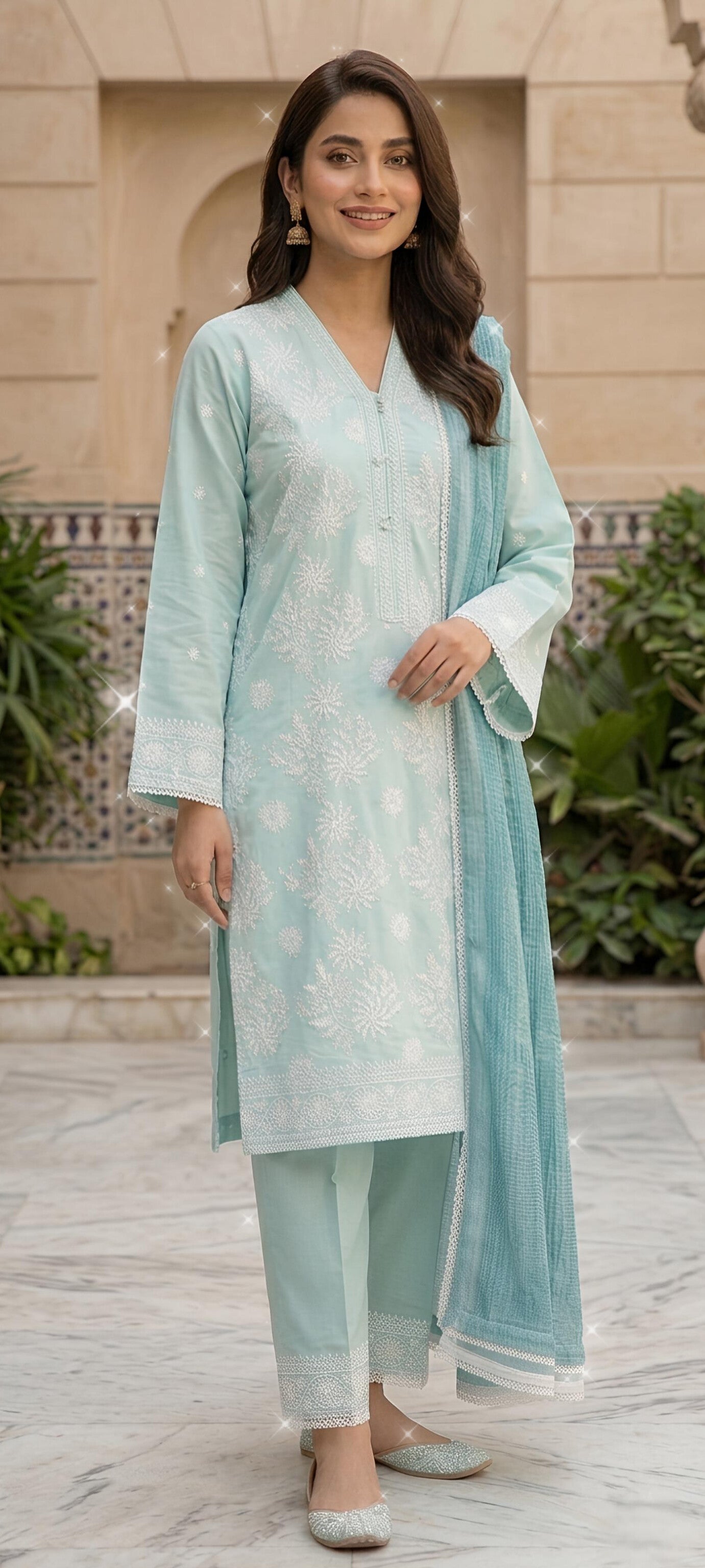 6 Button Design Lawn
